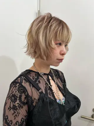 ミディアム 💥ウルフカット デザインあんな💥のヘアスタイル