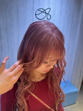 ミディアム カラー axy 新宿本店所属・🐾カラーモデル募集 中🐈‍⬛藤川 千誉のヘアスタイル