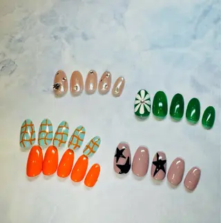 ネイル EARTH守谷店所属・🩶EARTH守谷店 YURA🦋のネイルデザイン