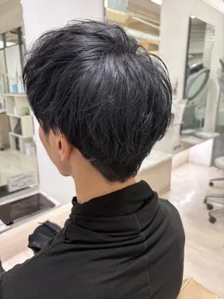 メンズ 栗田 優月のヘアスタイル