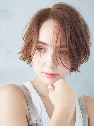 ショート カラー リピート率No.1✨ ユウキのヘアスタイル
