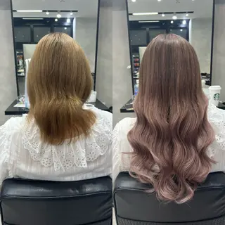 ロング カラー ヘアアレンジ ar+ ❤︎ maiのヘアスタイル