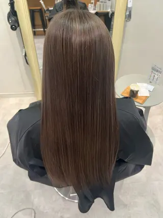 カラー 晶／艶髪カラー ／トリートメントのヘアスタイル