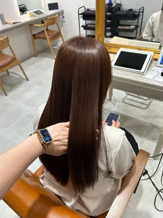 カラー 内藤 歩香🐈‍⬛🩶のヘアスタイル