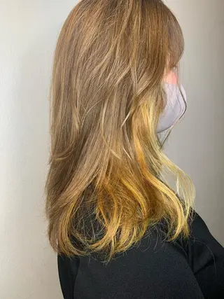 ロング カラー DiMPlE  ディンプル所属・🌸スタイリスト 山浦美恵のヘアスタイル