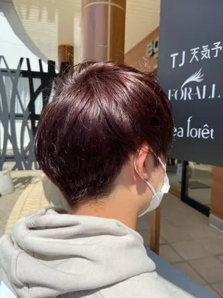 カラー メンズ 津田 七美希のヘアスタイル
