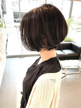 ショート 縞田 健一のヘアスタイル