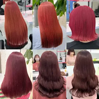 セミロング カラー お客様満足No.1 🌈Neneのヘアスタイル