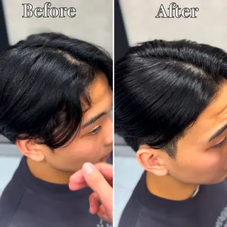 ショート パーマ メンズ 🔮メンズ縮毛矯正 毛流れパーマ💎竹永のヘアスタイル