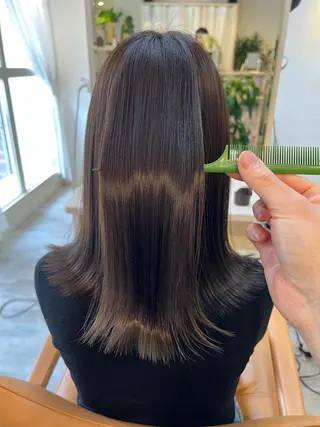 ミディアム 《放出》Forte マネージャー山根英明のヘアスタイル