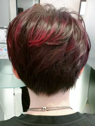 カラー ショート メンズ KANAKO .のヘアスタイル