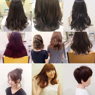 ショート ミディアム セミロング ロング カラー パーマ ヘアアレンジ ウプエステティック所属・韓国肌管理 ウプエステティックのエステ・リラクイメージ