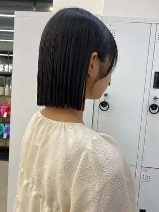 ショート 地毛風縮毛/ 巻ける縮毛/山下凌生のヘアスタイル