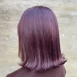 ミディアム カラー 暗髪/艶髪/Ono .のヘアスタイル