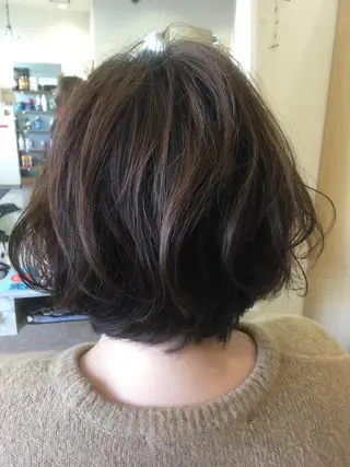 ショート パーマ 牛島 久美子のマツエク・マツパデザイン