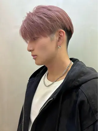 ショート メンズ 🫐寒色系カラー 🫐ヤマナカリリカのヘアスタイル