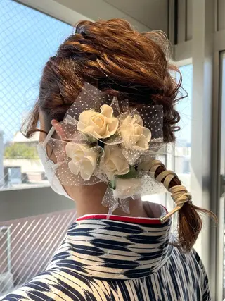 ヘアアレンジ 卒業式受付中🌻 肥田亜沙美のその他イメージ