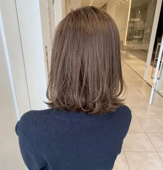 ミディアム カラー Sayu🤍ktwo -nagoyaのヘアスタイル