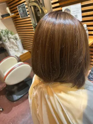 ミディアム 松下 奈央のヘアスタイル