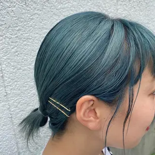 ミディアム 木村 陽菜のヘアスタイル