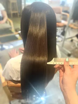 ロング 🫧縮毛矯正支持率 No.1 ほのか🫧のヘアスタイル