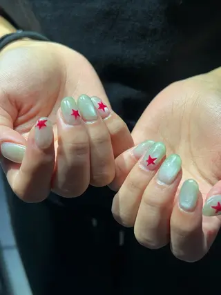 ネイル Hata nail 🎀個性派ニュアンスのネイルデザイン
