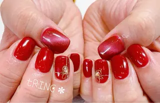 ネイル tRING* しいの木台のネイルデザイン