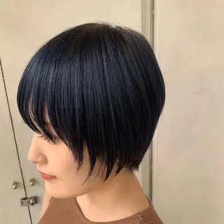 ショート カラー 鈴木 拓海のヘアスタイル