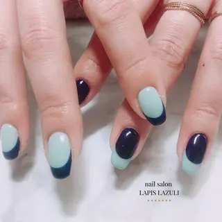 ネイル nail salon ラピスラズリのネイルデザイン