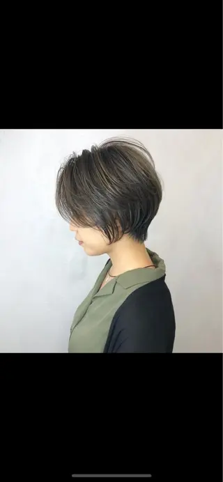 ショート カラー ❤️ダブルカラー 髪質改善❤️SAYAのヘアスタイル