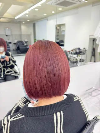 ショート カラー 艶髪✨/心斎橋美容室 /藤田勇也のヘアスタイル