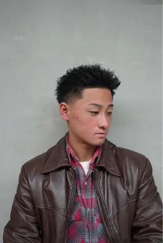 メンズ brunt jet所属・関 晃哉のヘアスタイル