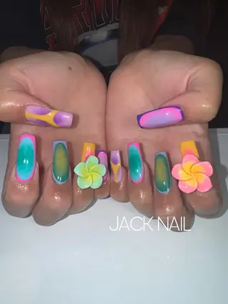 ネイル JACK NAIL 💜Ayakaのネイルデザイン