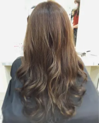 ミディアム セミロング ロング カラー Orange hair salon所属・ショート特化⭐️浅田 大輝Orangeのヘアスタイル