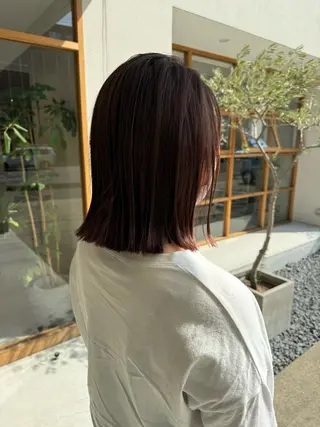 ミディアム 蟹江 聡太✨レイヤーカットのヘアスタイル