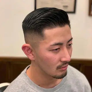 ショート メンズ ヒロ銀座 新橋日比谷口所属・ギンザ ヒロのヘアスタイル