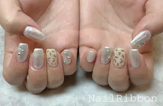 ネイル ネイルリボン 石田のネイルデザイン