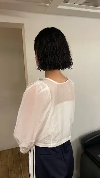 ミディアム カラー パーマ 原宿/ケパーマ 🧺ユウマのヘアスタイル