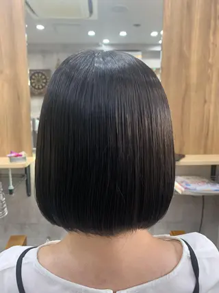 ショート カラー hair salon mementoのヘアスタイル