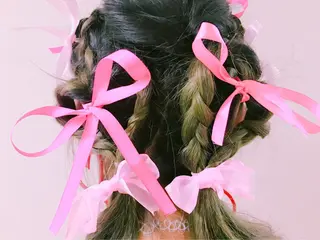 ロング インナーカラー /ヘアメ じゅんのヘアスタイル