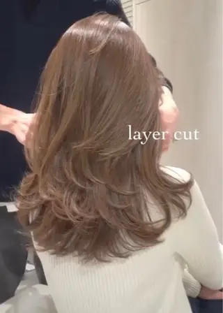 ロング PEAR＋L 船津桃果🪽のヘアスタイル