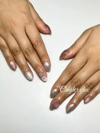ネイル ongles chic24時間営業のネイルデザイン