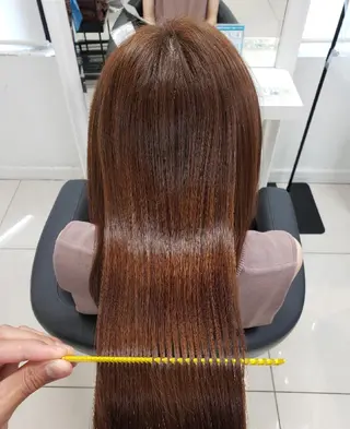 ロング 染野 匠のヘアスタイル