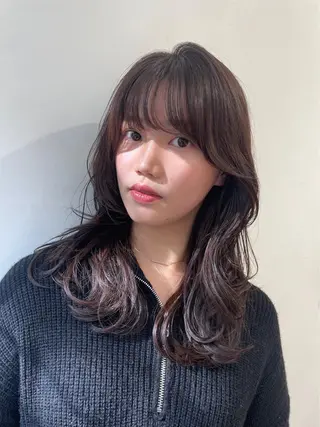 ロング カラー Journey所属・政木 きららのヘアスタイル