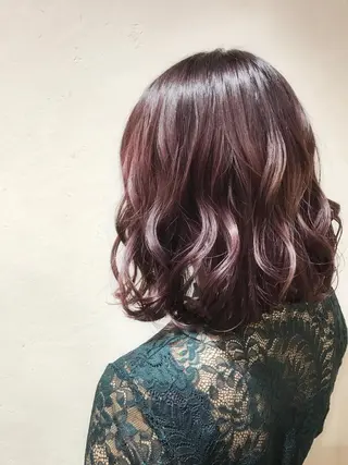 ミディアム カラー filo by　Feria所属・filo   渋谷 Gishiのヘアスタイル