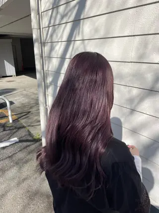 ロング カラー 髪質改善/縮毛矯正/ 艶カラーASAYAのヘアスタイル
