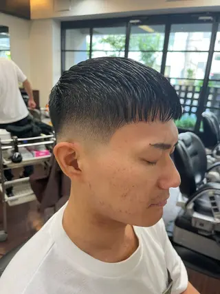 ショート メンズ ＢＡＲＢＥＲ koyoのヘアスタイル