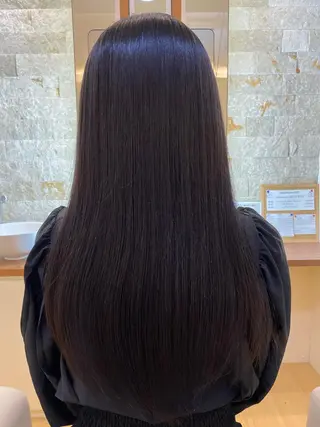 ロング パーマ 『髪質改善』服部 隆志のヘアスタイル