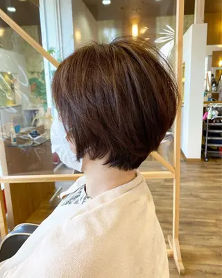 ショート カラー 🌼大人美人ショート 佐藤慎哉🌼のヘアスタイル