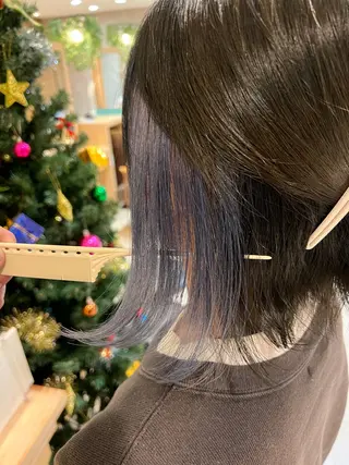 ミディアム カラー ZEAL SALON阿見店(ジールサロン)所属・KENTO 【茨城1の縮毛矯正】のヘアスタイル